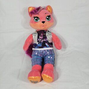 Build A Bear Misha Fox HG Honey Girl Plush Stuff Animal Rock Star Outfit Coral